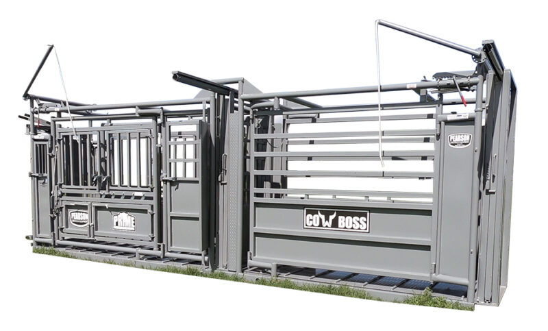 The Pearson CowBoss cattle handling system is a management tool for cattlemen who want to work cattle on the go