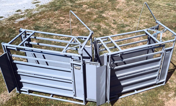 The Pearson Alley Flex creates curved systems to ease the workflow of your cattle handling system